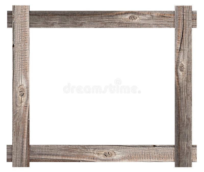 Old wooden frame