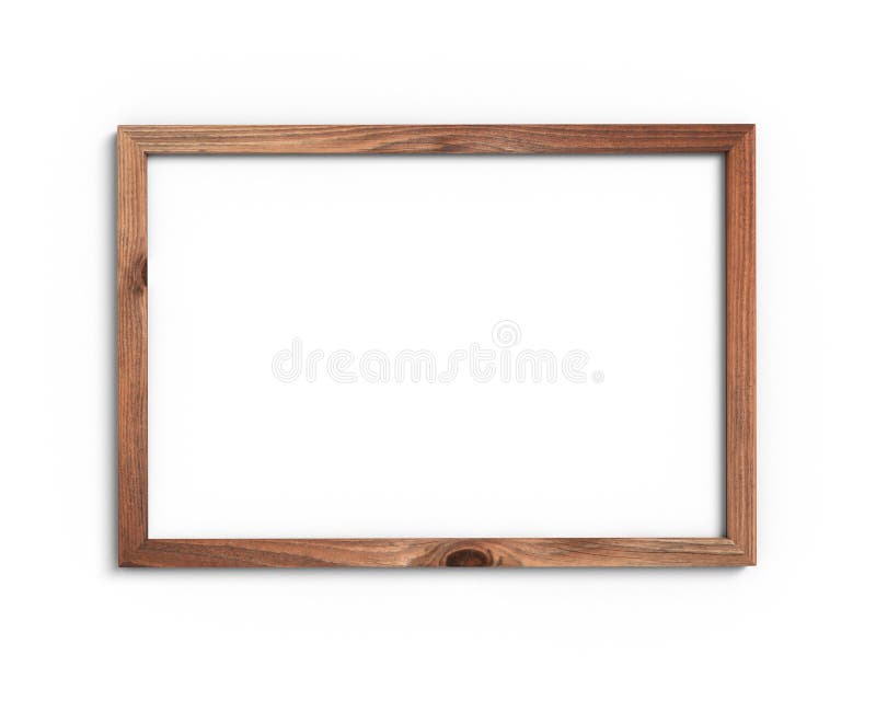 Download Old Wooden Frame Mockup A4 2x3 Horizontal On A White Background 3d Rendering Stock Illustration Illustration Of Print Vintage 147633300 PSD Mockup Templates