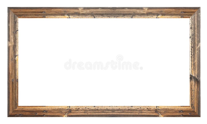 Old wooden frame