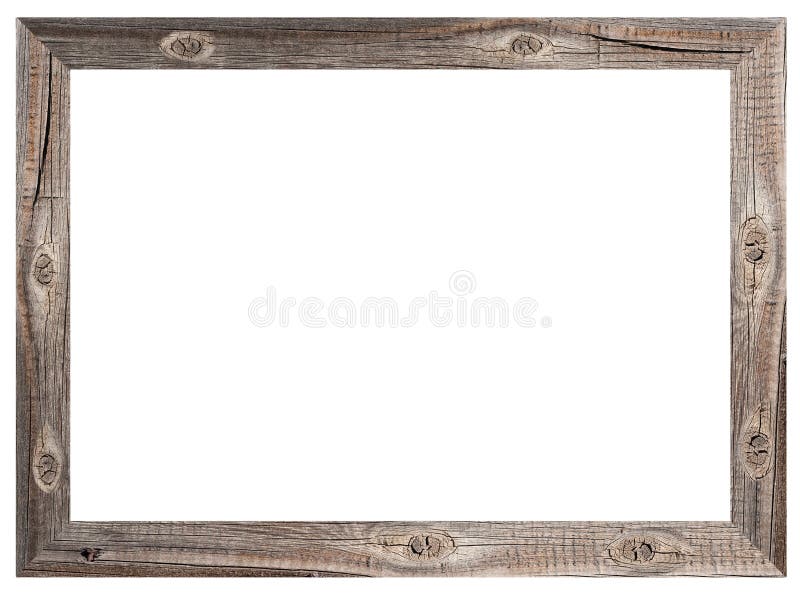 Old wooden frame