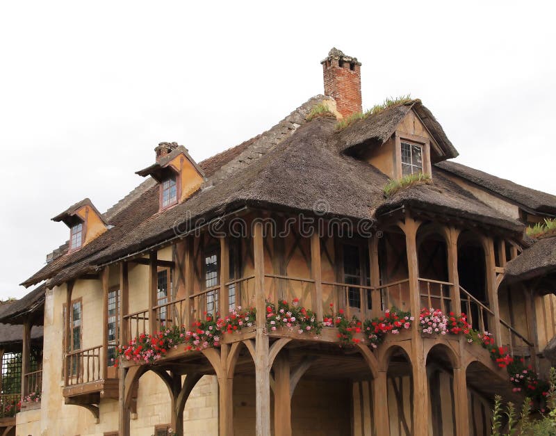 Old Wooden gallery of Marie Antoinette