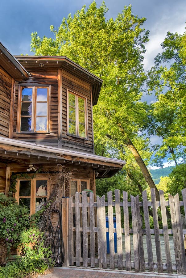 Old wooden house