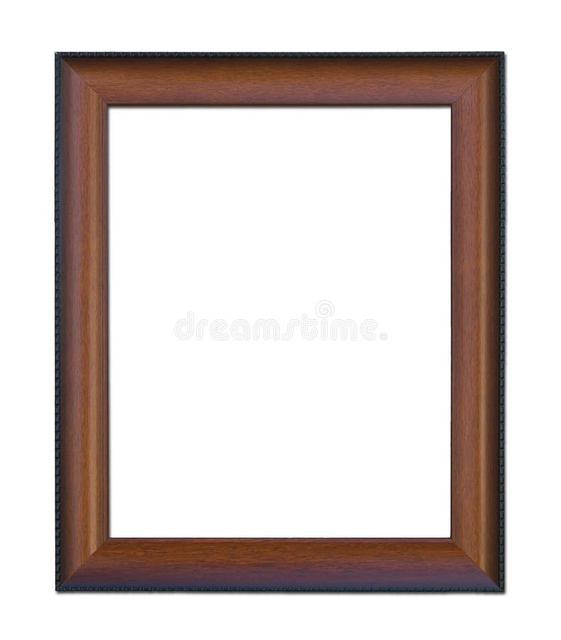 Old wooden picture frame.