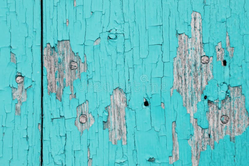 Old wooden planks with cracked