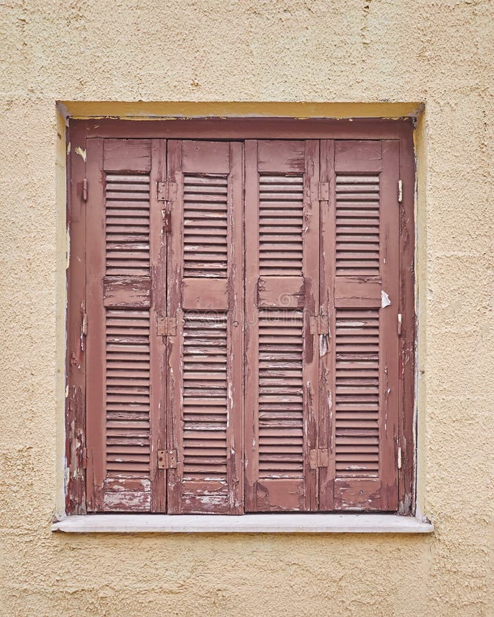 Old wooden shutters stock photo. Image of retro, pattern 57860720