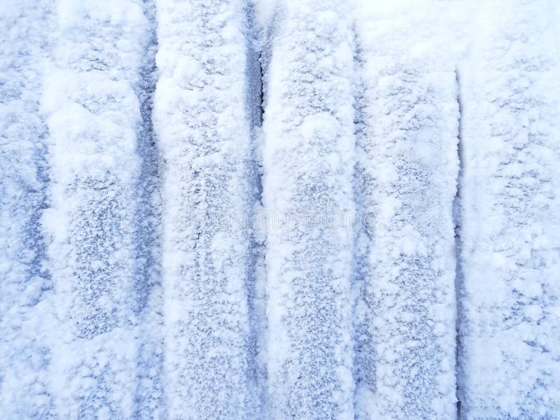 Old wooden snow covered wooden board stock images Old wooden snow covered wooden board stock images