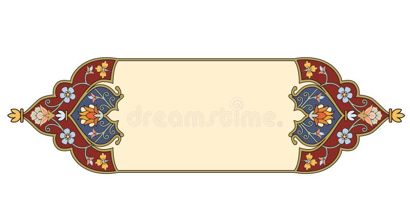 Old World Borders Vector - Tiled frame in plant leaves and flowers Framework Decorative Elegant style