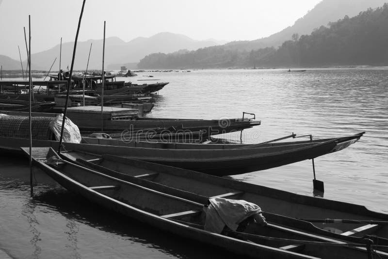 Old world charm of Mekong River, Laos