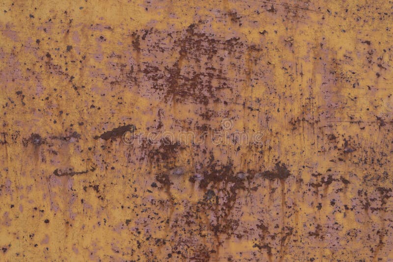 Old Worn Metal Surface with Paint. Rusty Metal Texture. Background