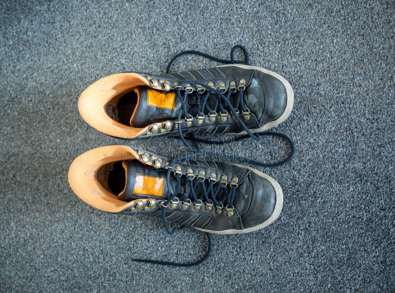 Old worn sneakers stock image. Image of clothing, sneakers - 103816035