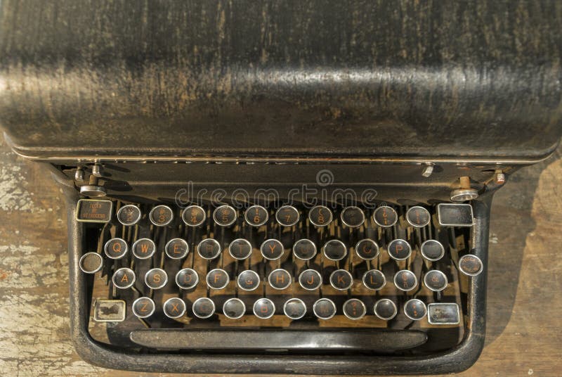 Old Writing machine stock image. Image of portable, vintage - 108735497