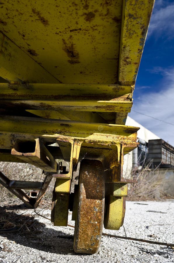 139 Dirty Yellow Cart Construction Stock Photos Free & RoyaltyFree