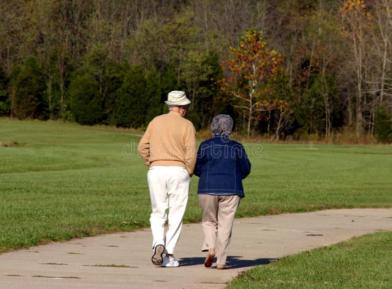 Older couple stock images Older couple stock images