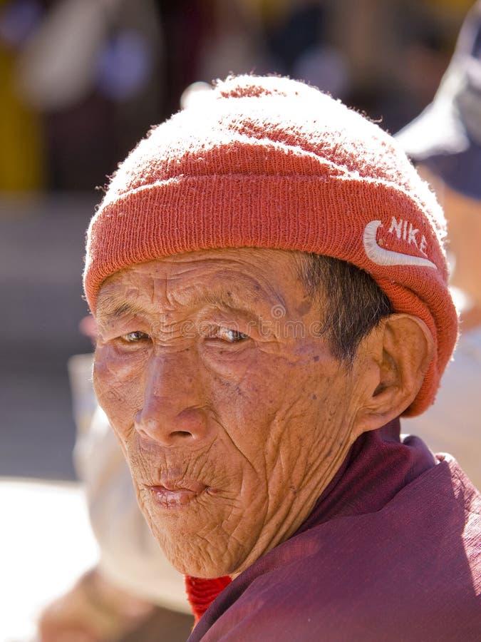An Older Traditional Man Wearing a Western Hat Editorial Photography