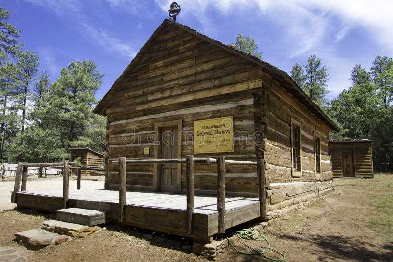 Oldest Standing Schoolhouse in Arizona stock photo Oldest Standing Schoolhouse in Arizona stock photo