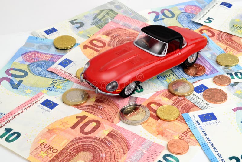 Oldtimer-Euro stockbild. Bild von münzen, euro, darlehen - 69929179