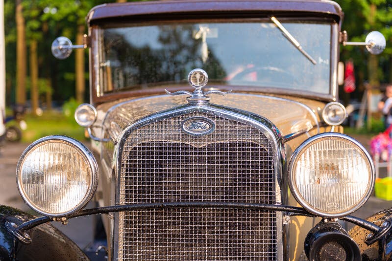 Oldtimer Ford Model A del vintage imágenes de archivo libres de regalías