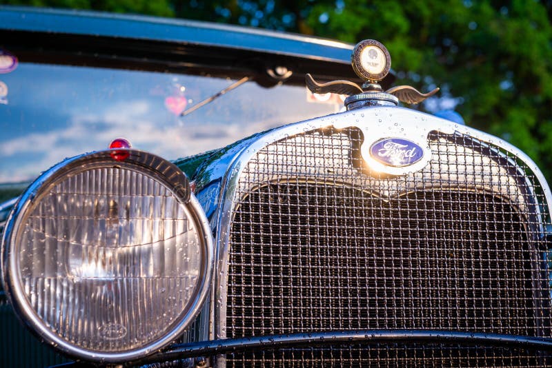 Oldtimer Ford Model A del vintage imagen de archivo libre de regalías