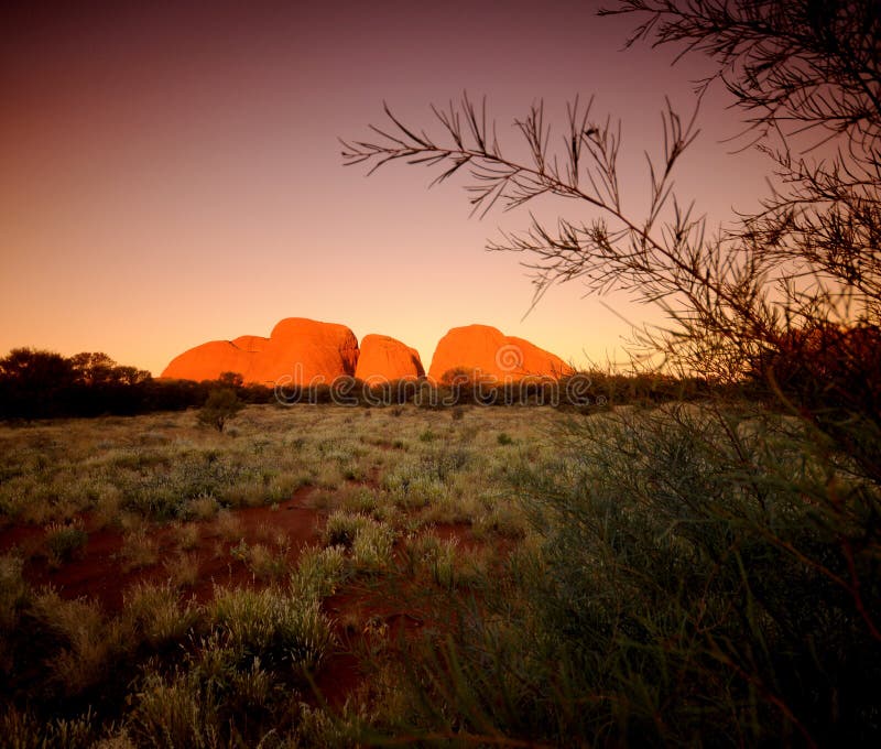 The Olgas Kata Tjuta stock photography The Olgas Kata Tjuta stock photography