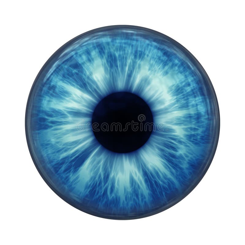 Olhos azuis ilustração royalty free Olhos azuis ilustração royalty free