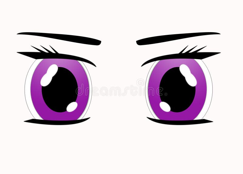 Olhos Azuis Das Emo??es De Meninas Do Manga Do Anime Ilustração do Vetor -  Ilustração de cara, desenho: 147546692