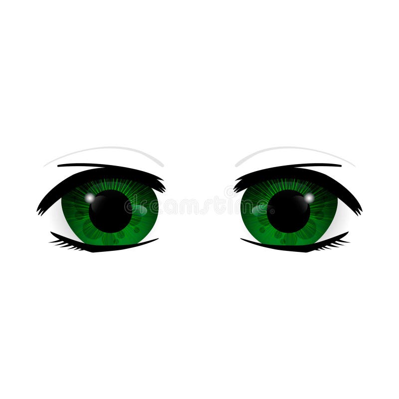 Olhos Do Anime Ilustrações, Vetores E Clipart De Stock – (13,570 Stock  Illustrations)