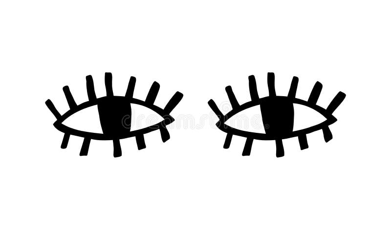 Olhos Clipart Preto E Branco PNG Images