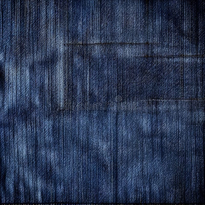 Olika texturerade blå jeans ai-genererade bilder royaltyfri illustrationer