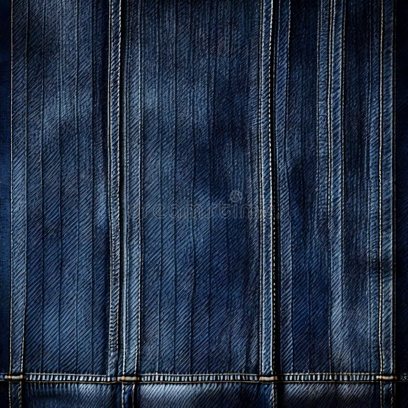 Olika texturerade blå jeans ai-genererade bilder vektor illustrationer