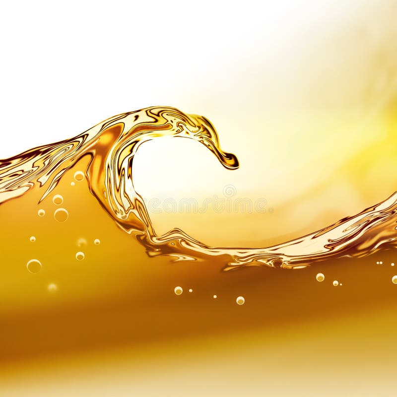 Olio Wave royalty illustrazione gratis Olio Wave royalty illustrazione gratis