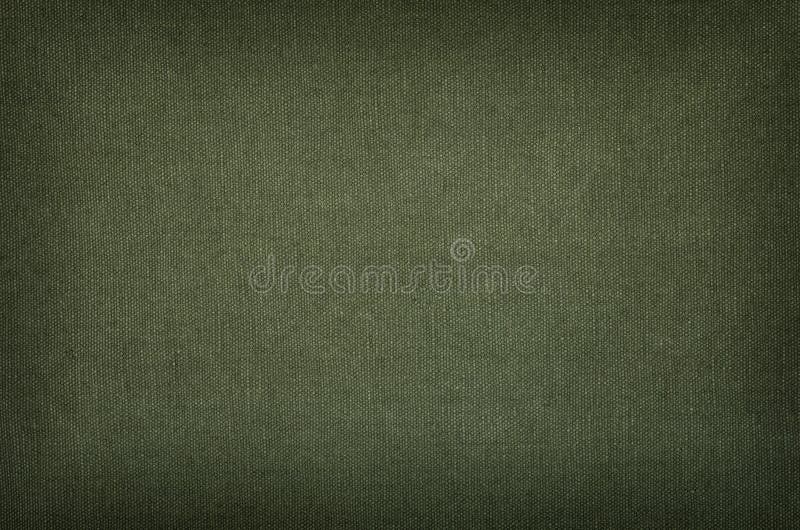 Olive cotton texture with vignette