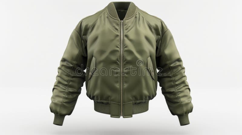 olive green bomber jacket