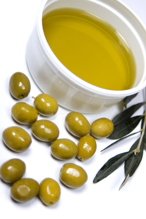 Olive oil and olives stock photo. Image of ingredient 3294384