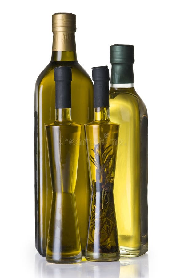 Olive Oil Bottles Picture. Image 17519548