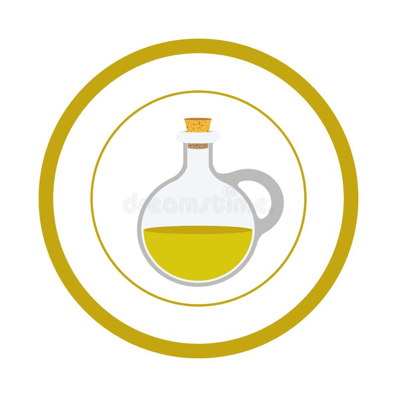 Olive oil food stock illustration. Illustration of healthy 85307933