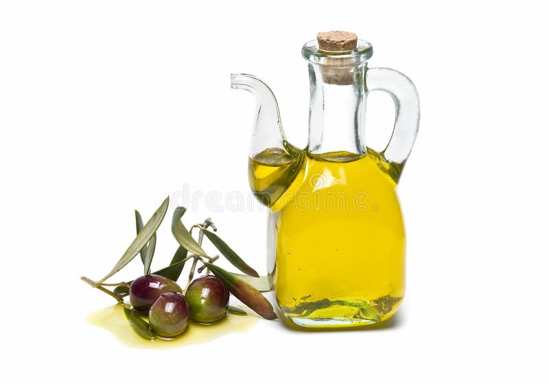 Olive oil and fresh olives stock photo. Image of condiment 20197324