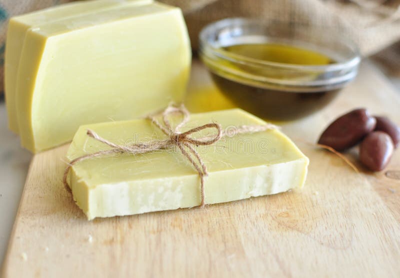 Olive oil handmade soap stock photo. Image of handmade 72317662