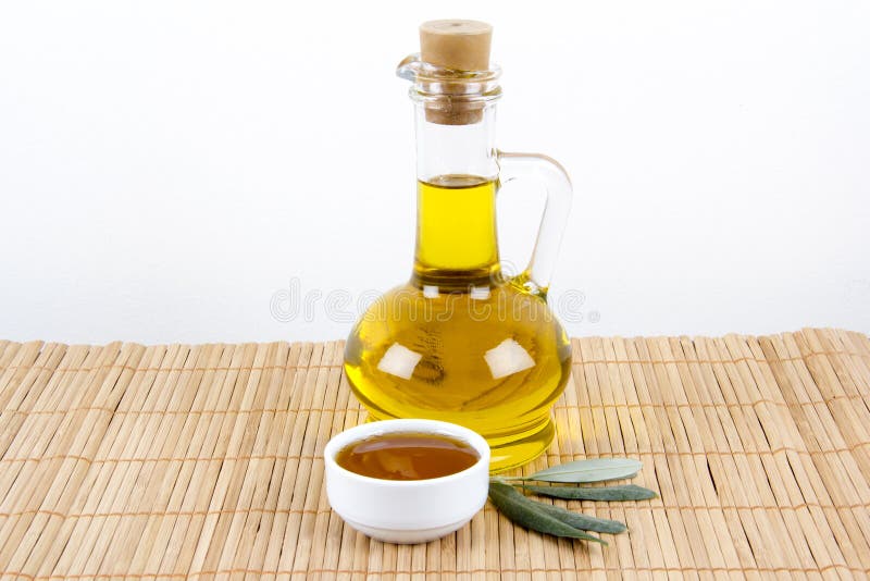 Vegetable Salad with Olive Oil Dressing Stock Photo Image of