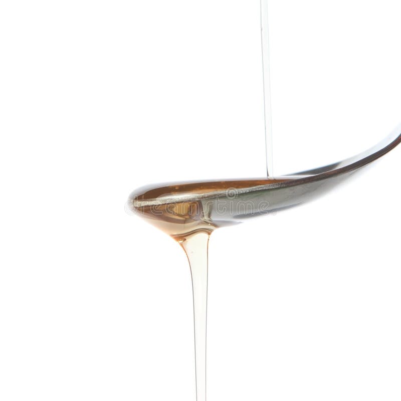 Teaspoon of olive oil stock image. Image of device, instrument 6392163