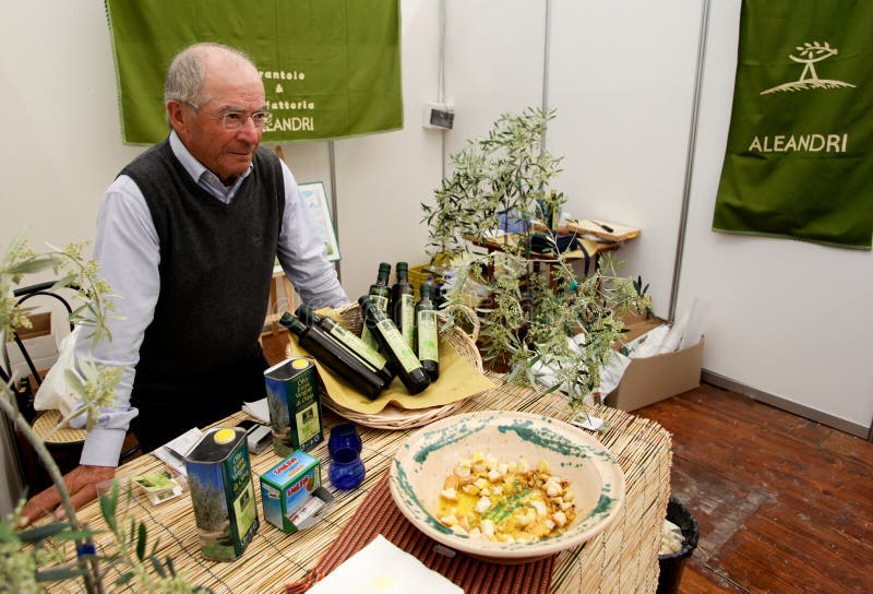 Olive oil seller