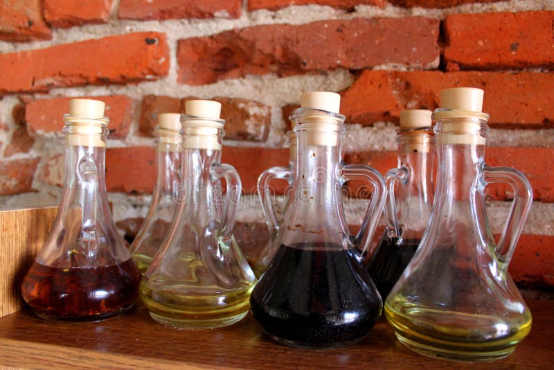 Olive oil and vinegar