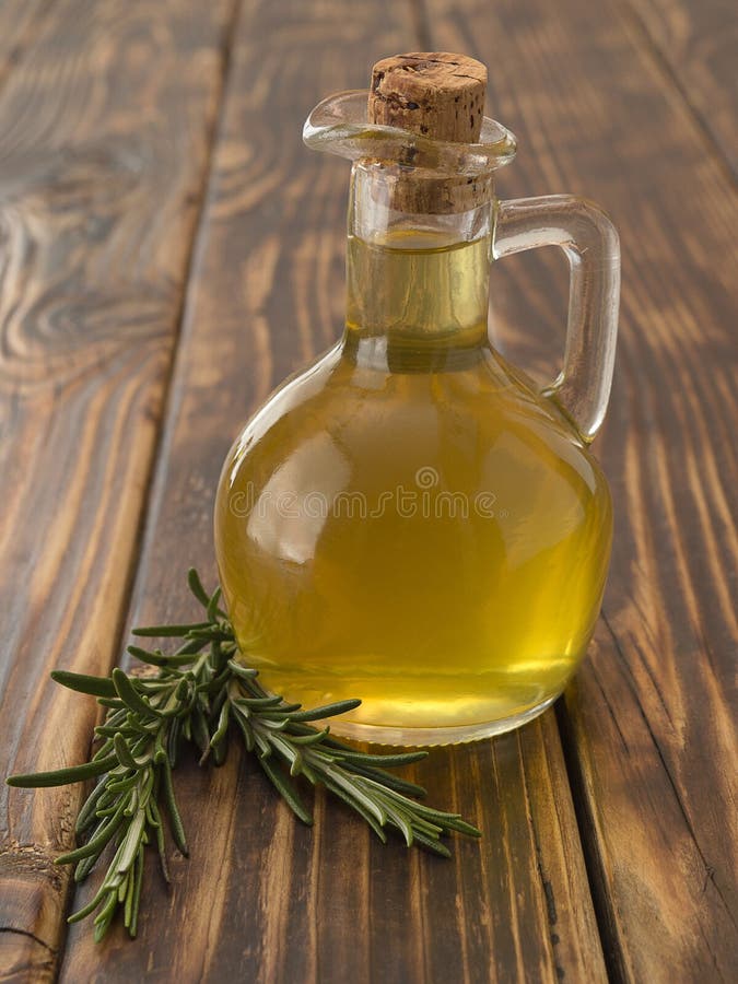 Olive Oil on a Kitchen Table. Stock Photo Image of cooking, eating