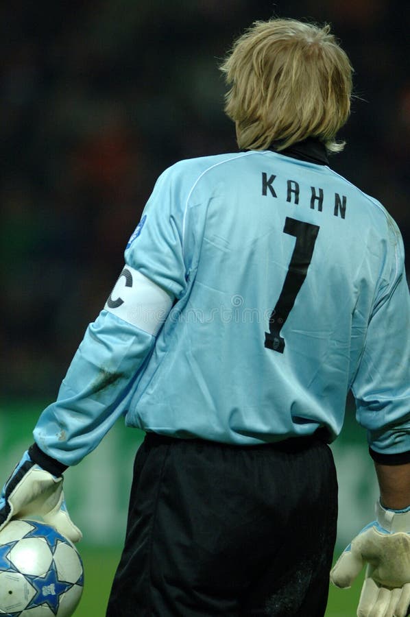 Bayern Goalkeeper Oliver Kahn during the Match Editorial Image - Image of  football, club: 188541545