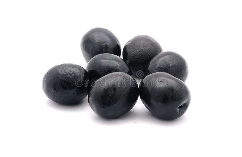 Olives noires photo stock Olives noires photo stock