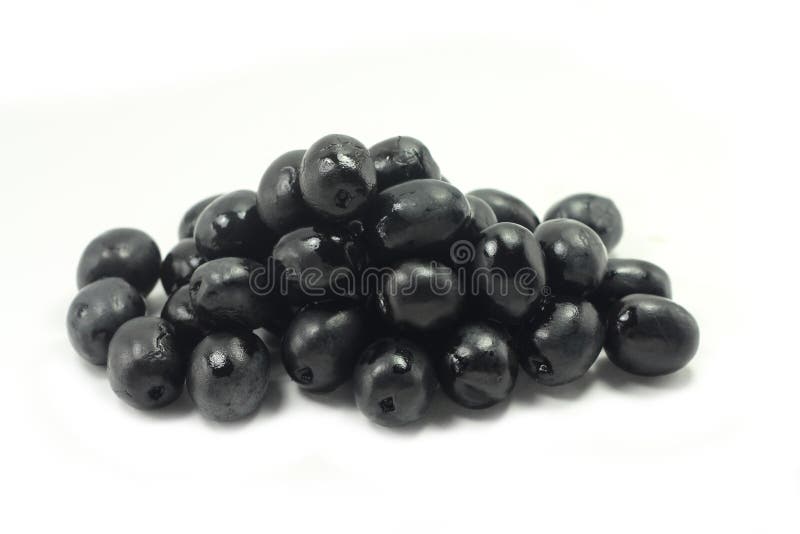 Olives noires photographie stock libre de droits Olives noires photographie stock libre de droits