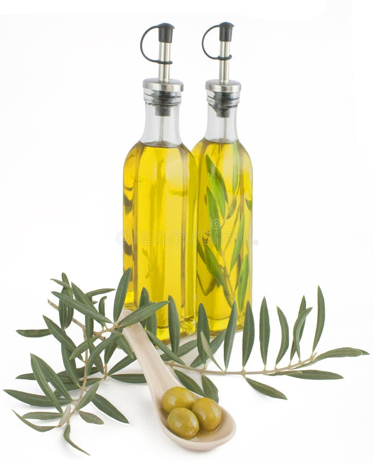 A Lot of Black Olives on Olive Oil. Stock Photo Image of tapas, macro