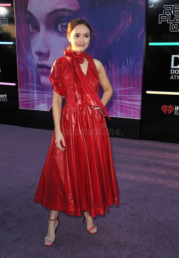 Olivia Cooke at the Los Angeles premiere of `Ready Player One` held at the Dolby Theatre in Hollywood, USA on March 26, 2018.