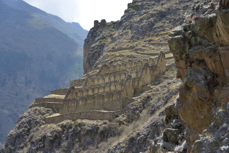 ollantaytambo Peru obraz stock ollantaytambo Peru obraz stock