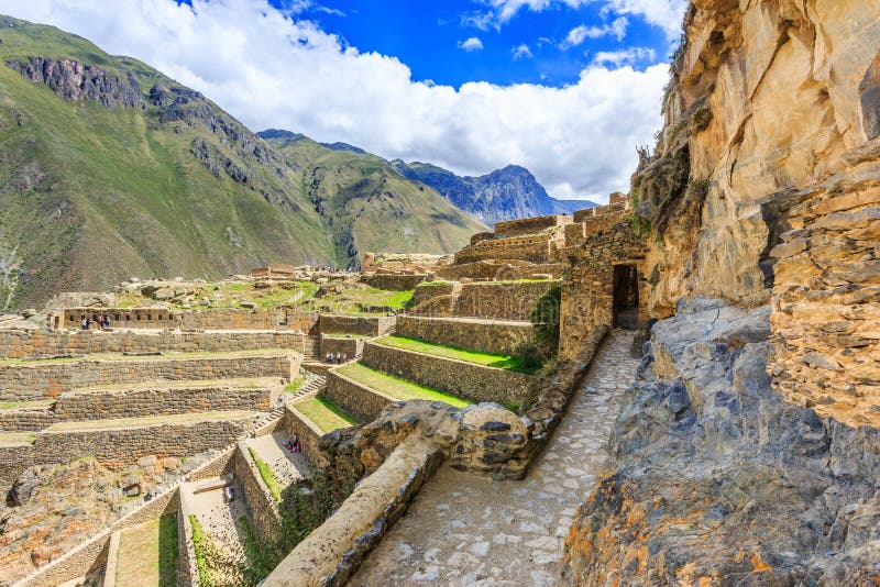 Ollantaytambo, Perú foto de archivo libre de regalías Ollantaytambo, Perú foto de archivo libre de regalías