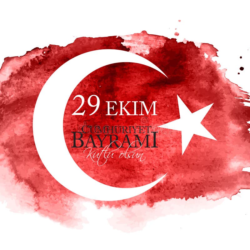 29 ekim cumhuriyet bayrami kutlu olsun tradução 2 de outubro feliz dia da  república independência da turquia